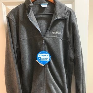 Columbia zip up fleece jacket